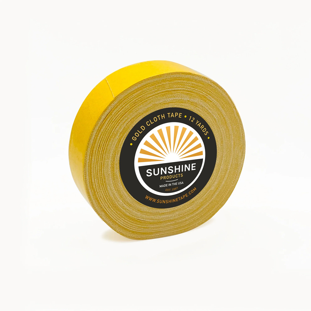 Sunshine Gold Cloth Tape Rolls