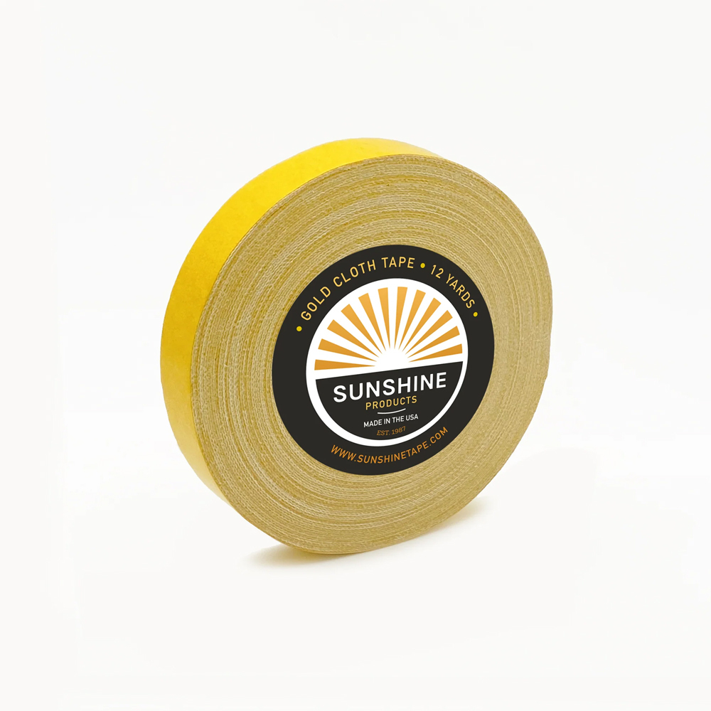 Sunshine Gold Cloth Tape Rolls
