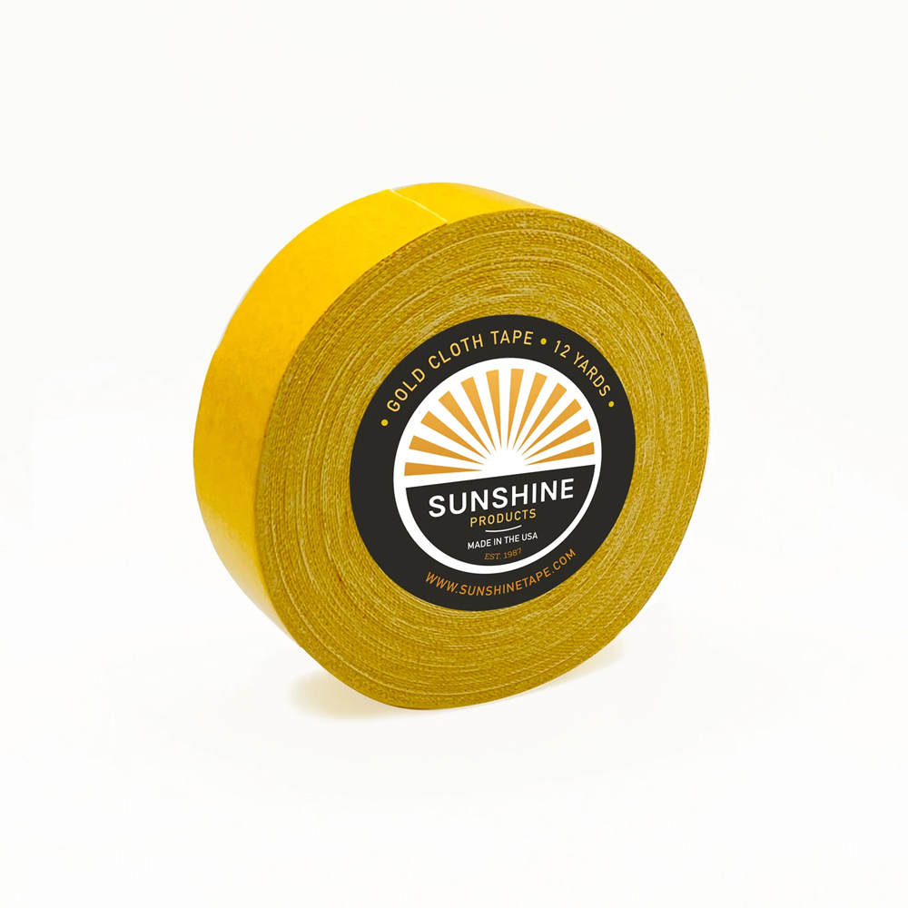 Sunshine Gold Cloth Tape Rolls
