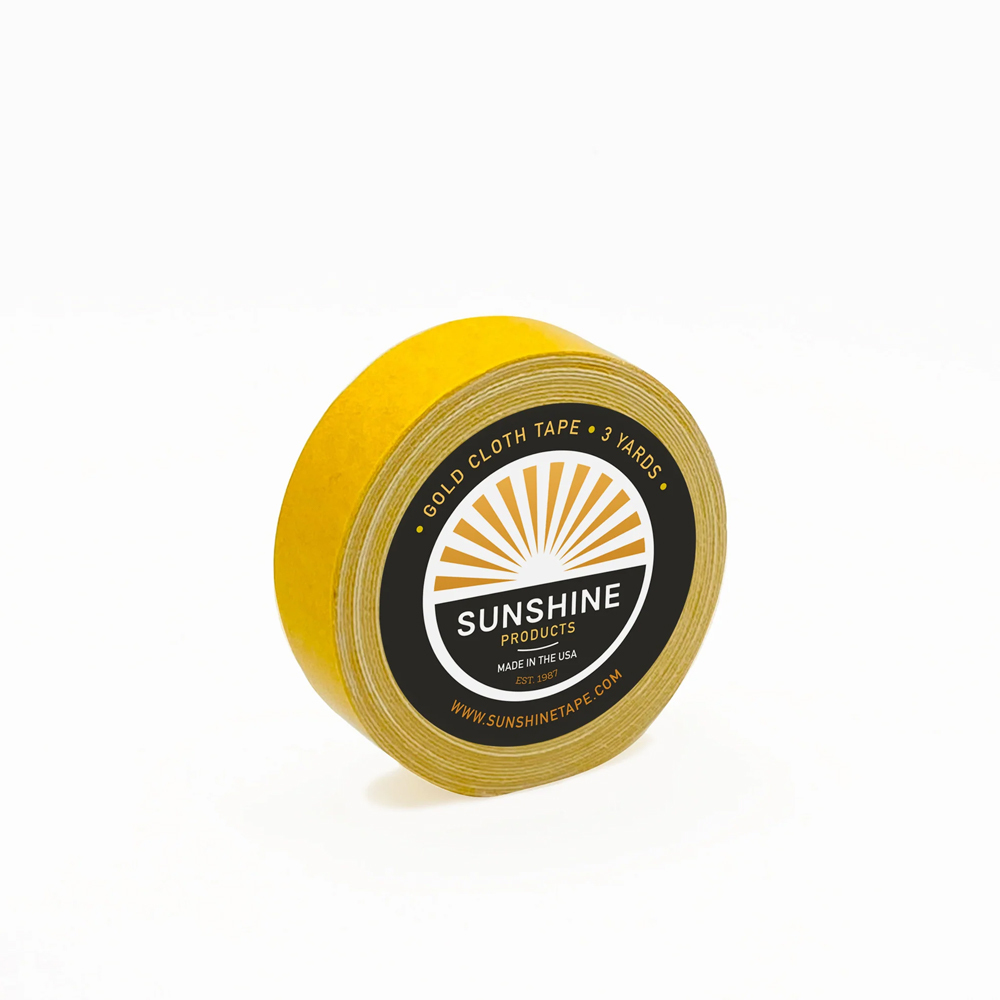 Sunshine Gold Cloth Tape Rolls