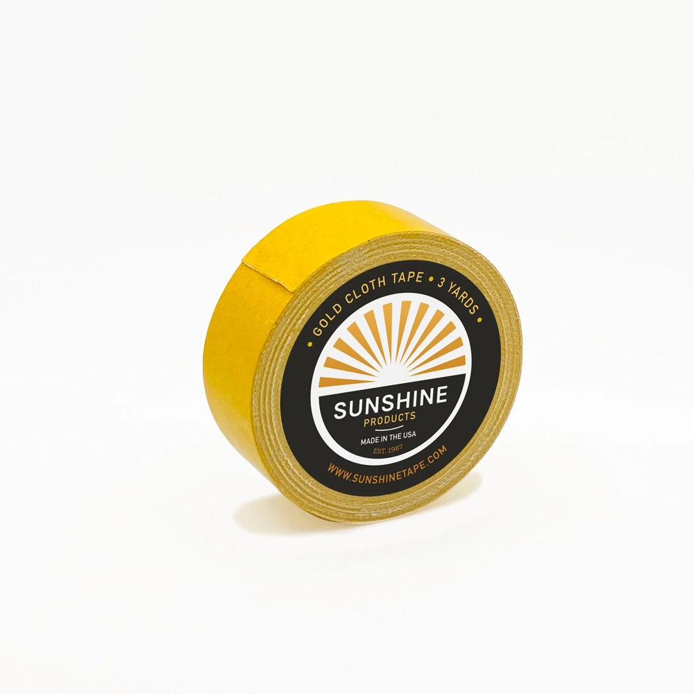 Sunshine Gold Cloth Tape Rolls