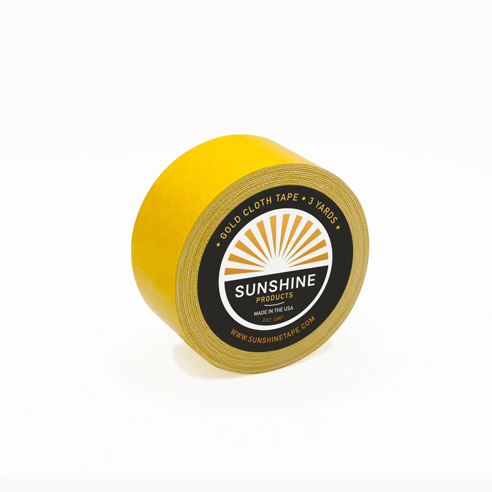 Sunshine Gold Cloth Tape Rolls