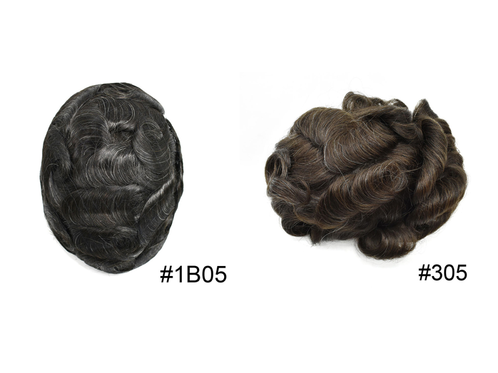 Full Lace Mens Toupee Easy Wear Light To Medium Density Hair System Replacement Durable And Comfortable  More Colors Wigs