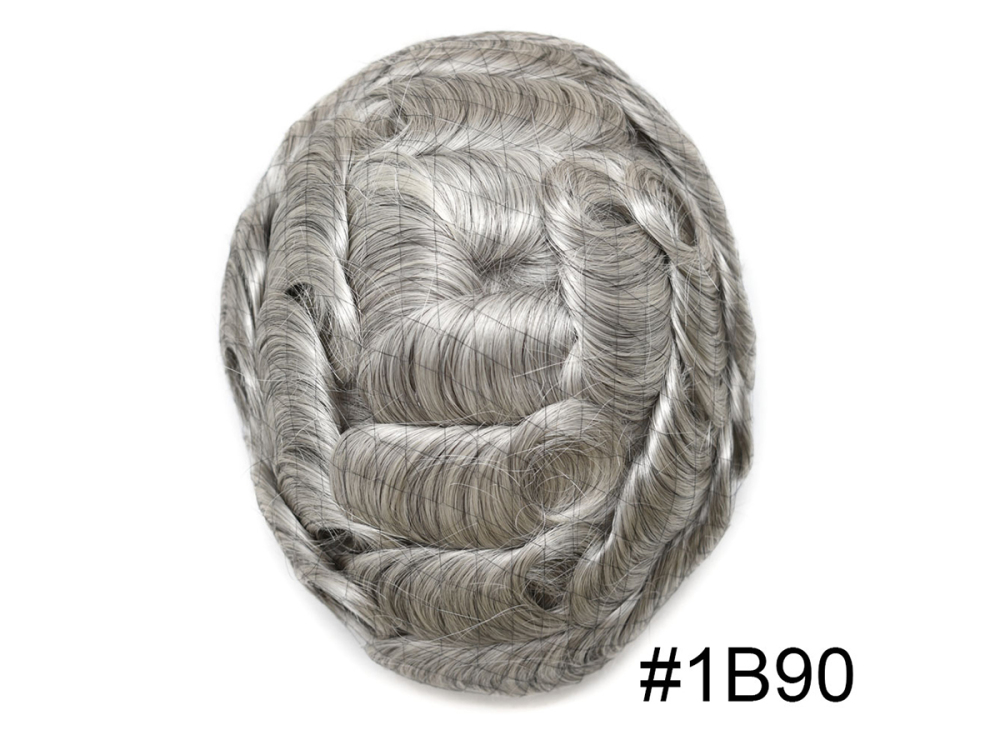 Full Lace Mens Toupee Easy Wear Light To Medium Density Hair System Replacement Durable And Comfortable  More Colors Wigs