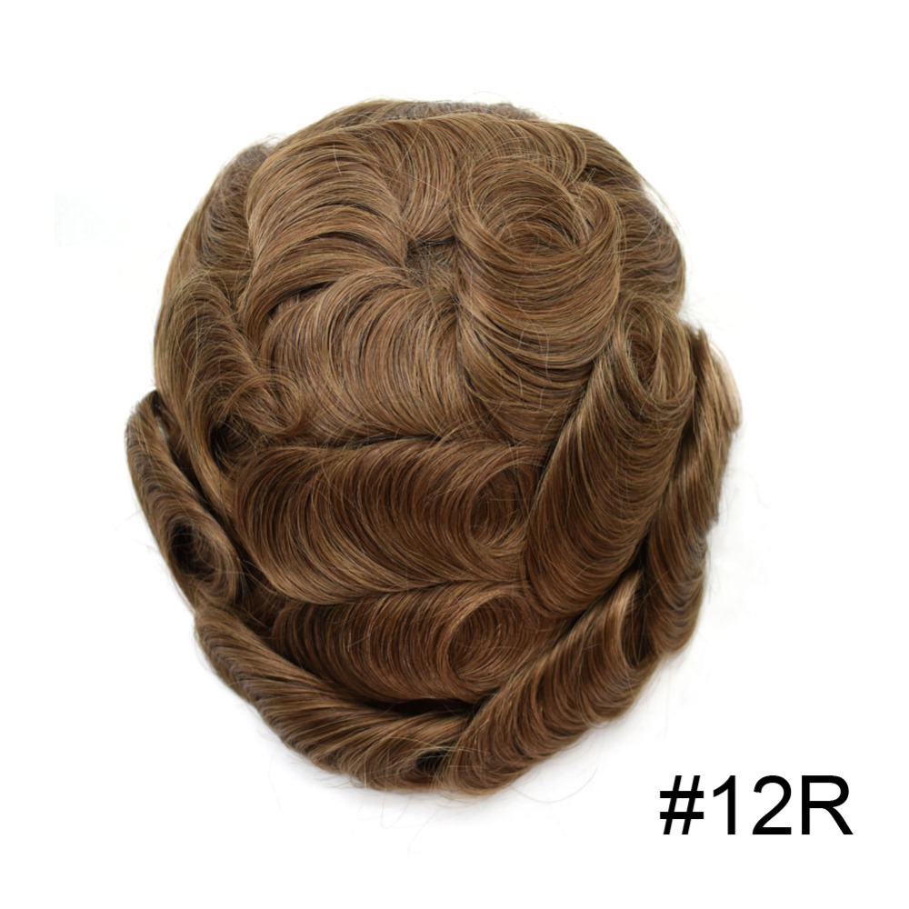 Goldman Hybrid Hair System BX2 - French Lace Center & PU Edge for Strong Hold - Gym/Swimming/Sweat-Resistant