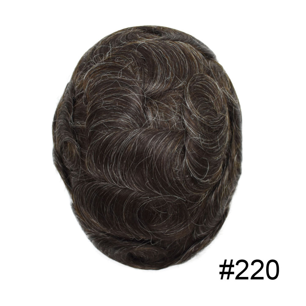 Goldman Premium Hair Replacement D7-3 - Surgical-Grade Mono Lace with Baby Hair Design - Comfortable All-Day Wear for Business Men