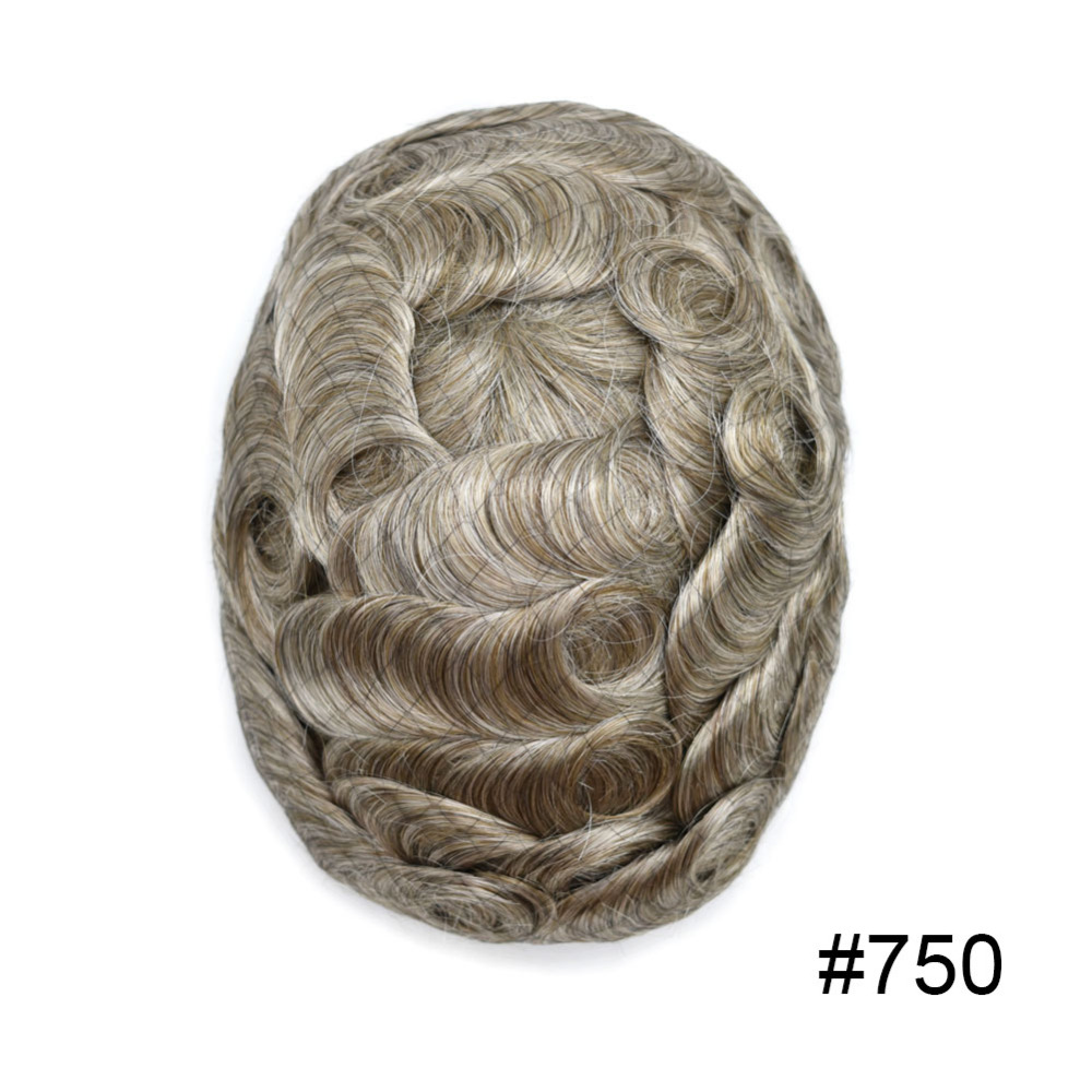 Goldman Therapeutic Full Swiss Lace Mens Toupee | Dermatologist-Approved for Irritated Scalps | Light to Medium Density, Heat-Dissipating & Micro-Ventilated for Natural Look | Easy Wear, Durable Hair Replacement in Multiple Colors, Ideal for Hot Climates