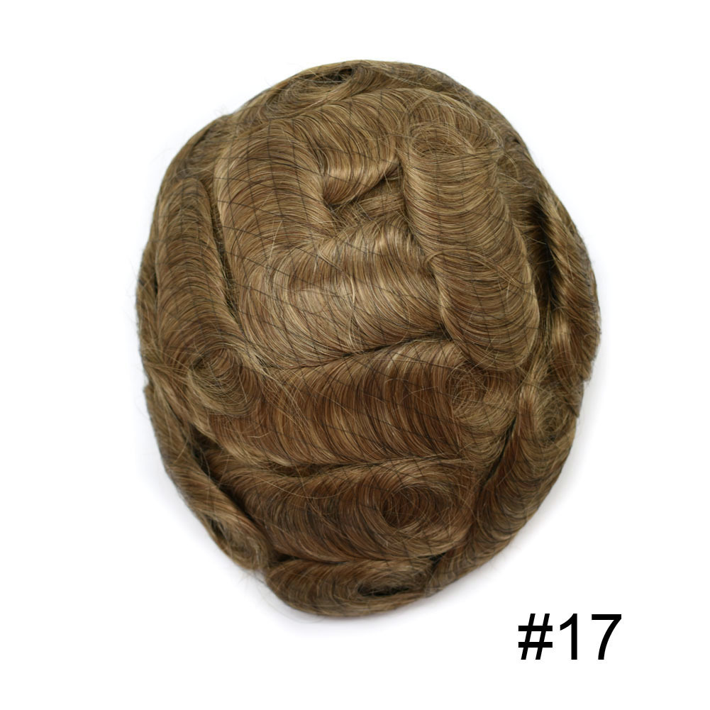 Goldman Premium Hair Replacement D7-3 - Surgical-Grade Mono Lace with Baby Hair Design - Comfortable All-Day Wear for Business Men