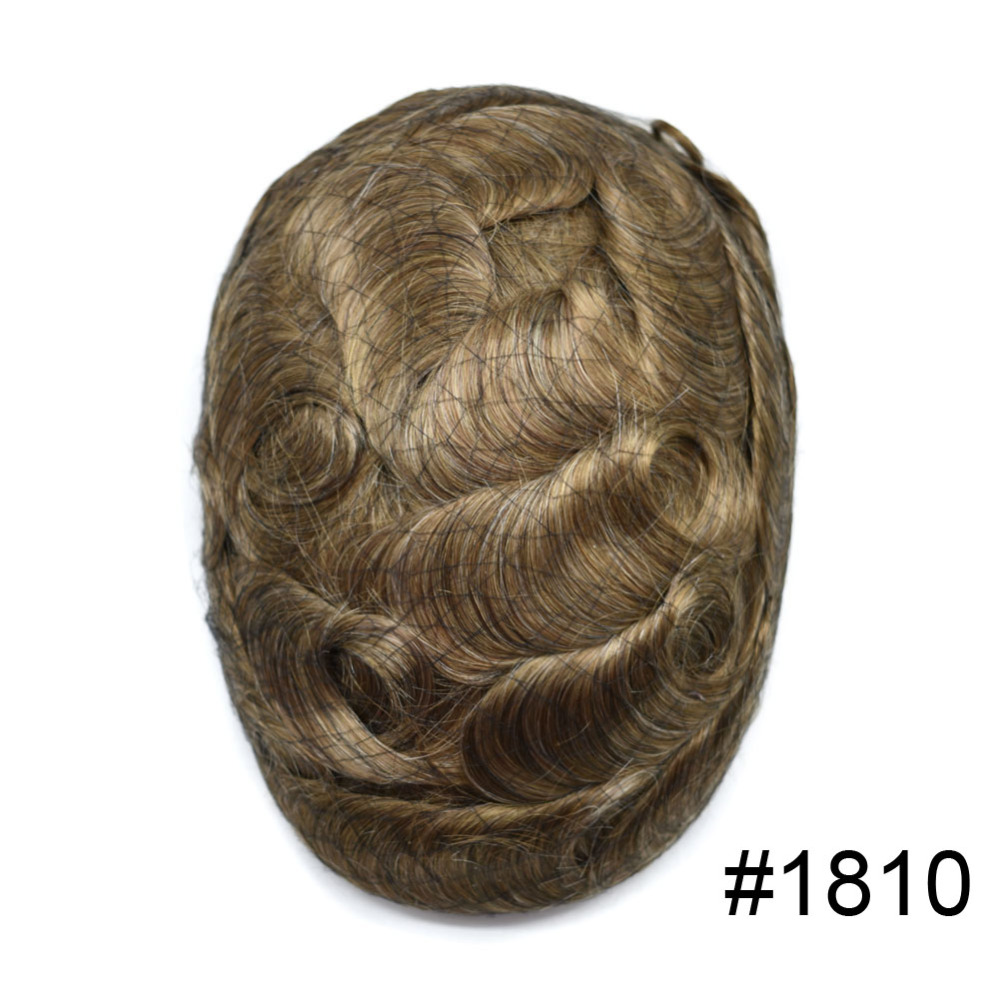 Goldman Premium Mono Lace Hair System TS-1 |Surgical Grade Fine Mono Center | Thinnest 0.03mm Undetectable Hairline