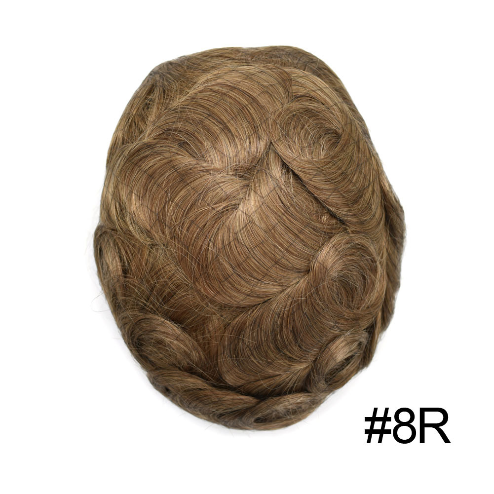 Goldman Premium Hair Replacement D7-3 - Surgical-Grade Mono Lace with Baby Hair Design - Comfortable All-Day Wear for Business Men