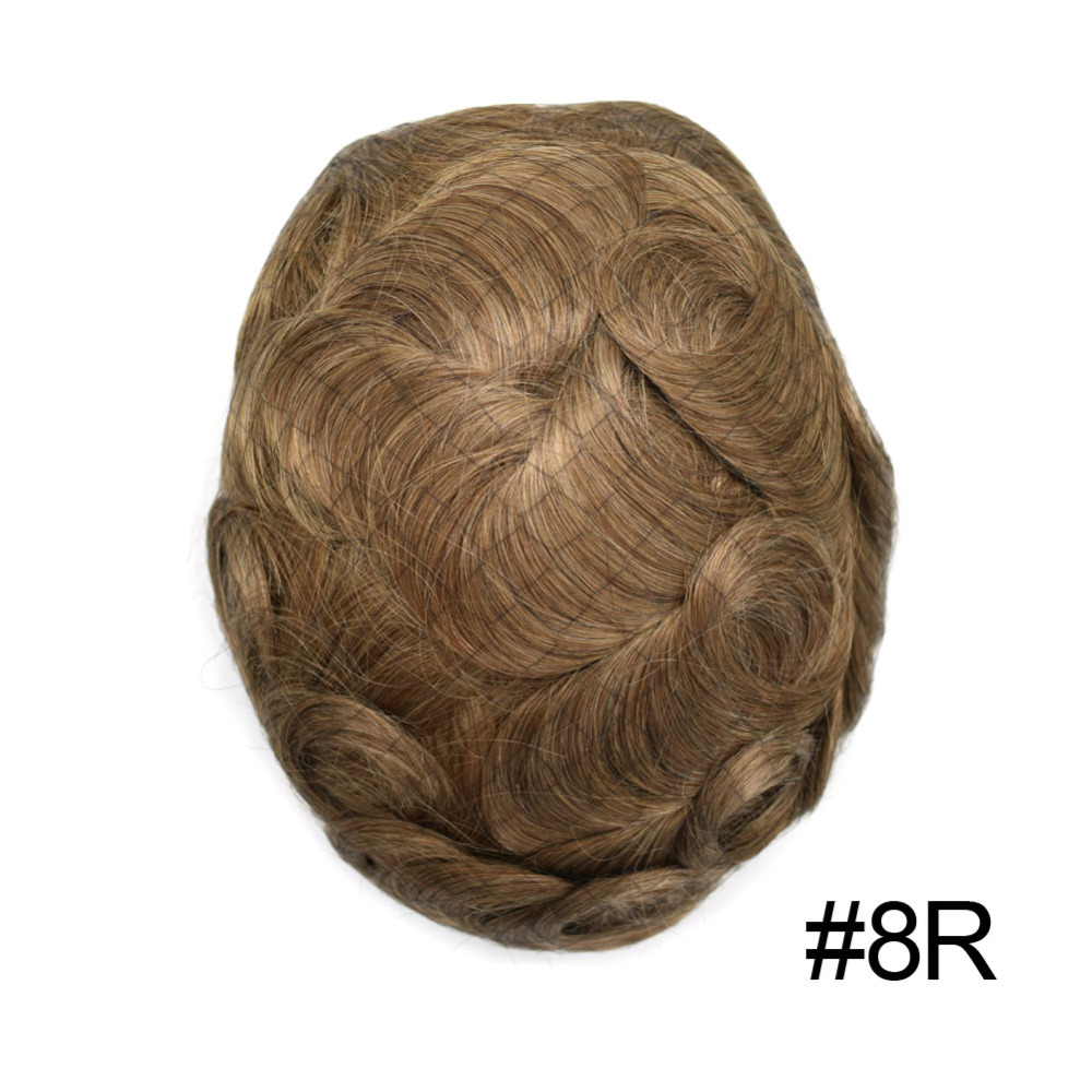 Goldman Premium Hair Replacement D7-3 - Surgical-Grade Mono Lace with Baby Hair Design - Comfortable All-Day Wear for Business Men