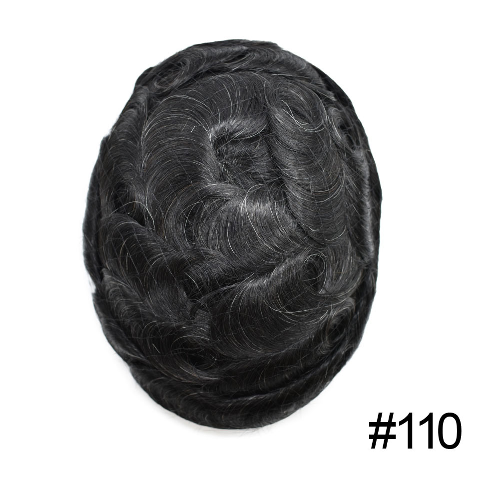 Goldman Long-Wear PU Base Hair Replacement - 10-Day Adhesion Guarantee - Best for Active Professionals