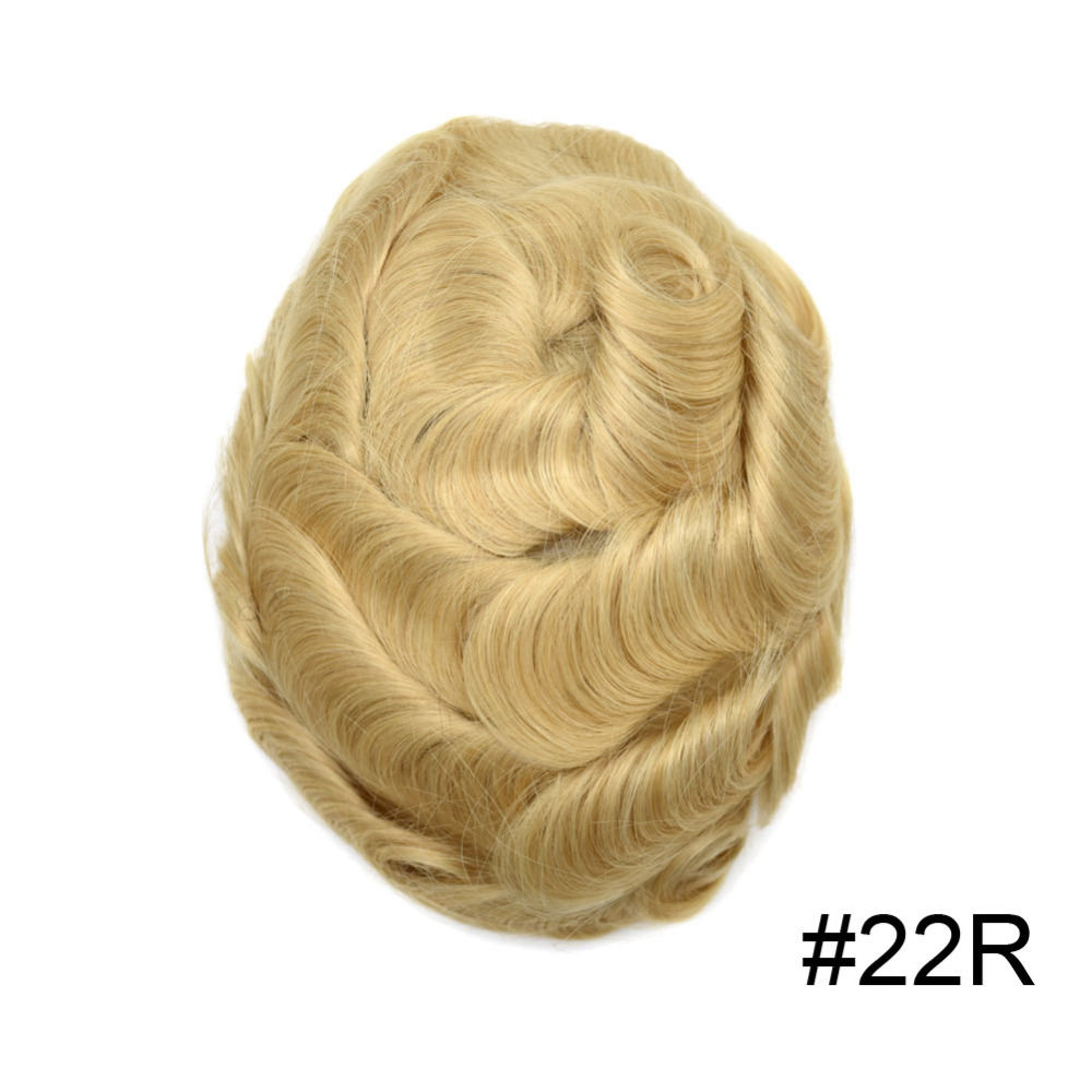 Goldman Durable & Affordable Toupee A-2 for Men | 0.02mm Medical Mono Lace, Hand-Tied Undervent Hairline | PU Coating Ideal for Indian & Middle East Markets