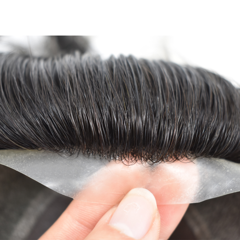 Goldman Premium Mono Lace Hair System TS-1 |Surgical Grade Fine Mono Center | Thinnest 0.03mm Undetectable Hairline