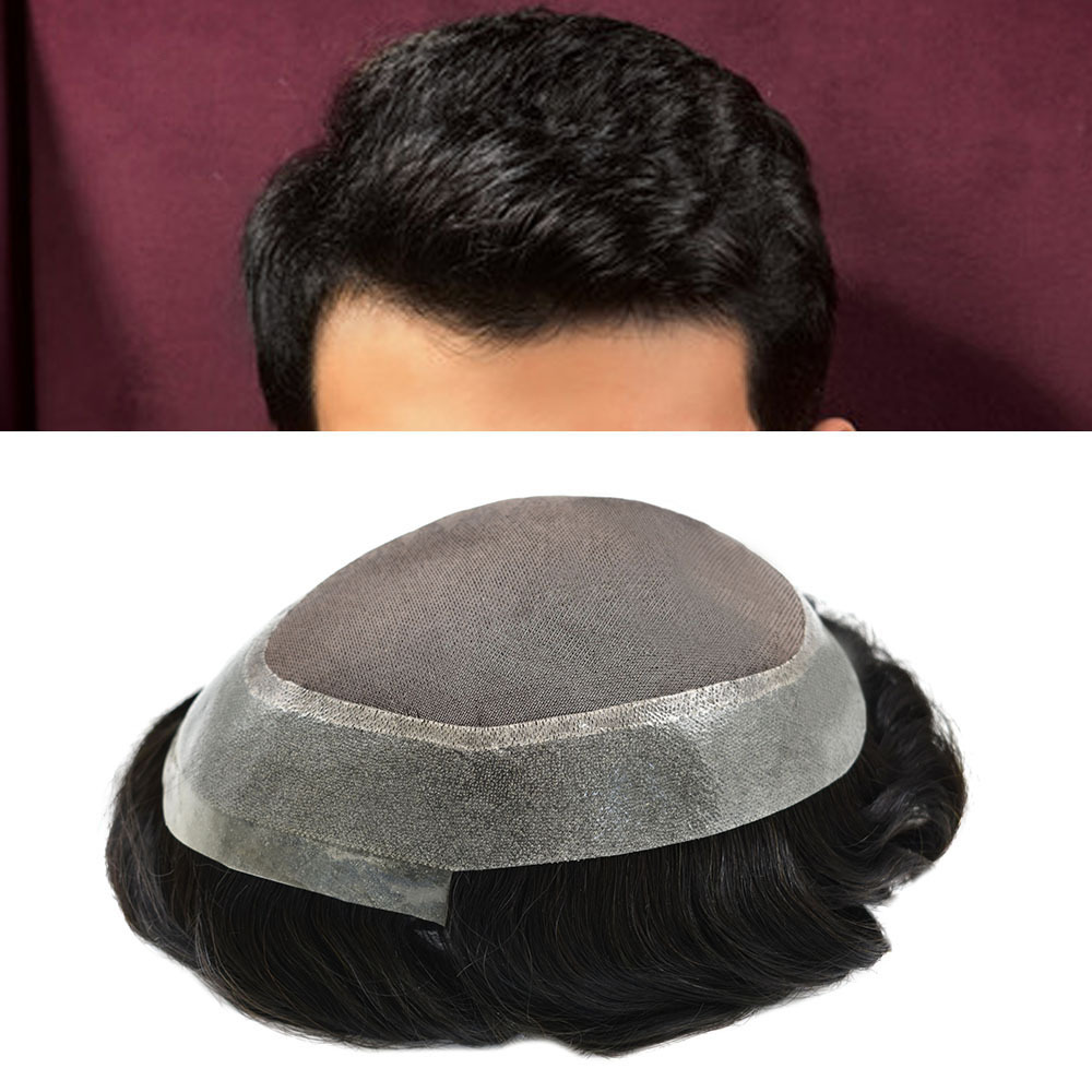 Goldman Premium Mono Lace Hair System TS-1 |Surgical Grade Fine Mono Center | Thinnest 0.03mm Undetectable Hairline