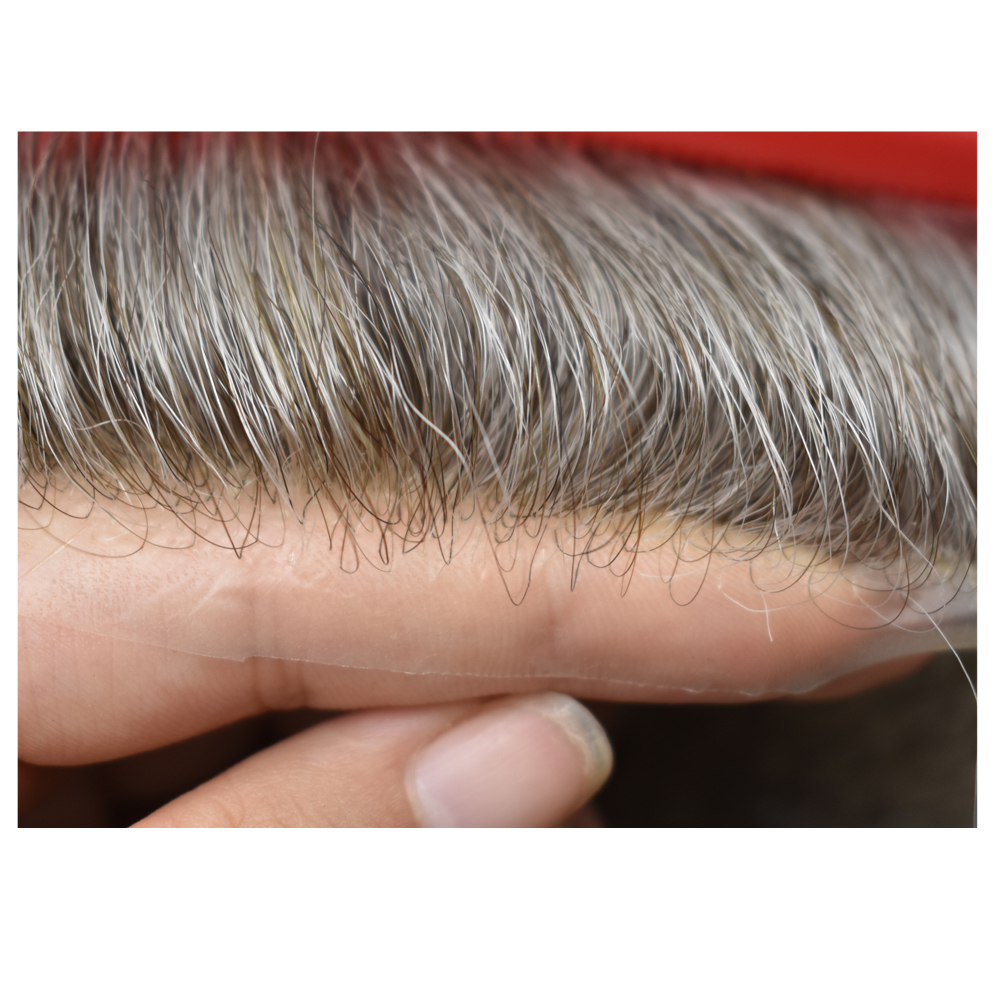 【Goldman Hair】0.03mm Ultra Thin Skin Hair System | Undetectable Base with Bio Hairline, Ideal for Daily Wear & Natural Look