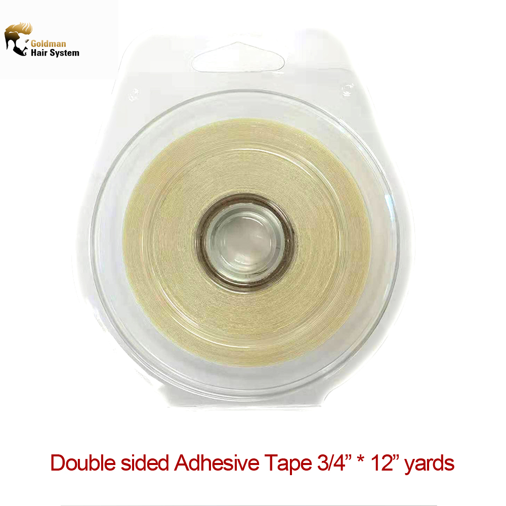3/4" X 12 Yards WALKER TAPE for Mens Toupee No Shine Double Side Adhesive Tapes