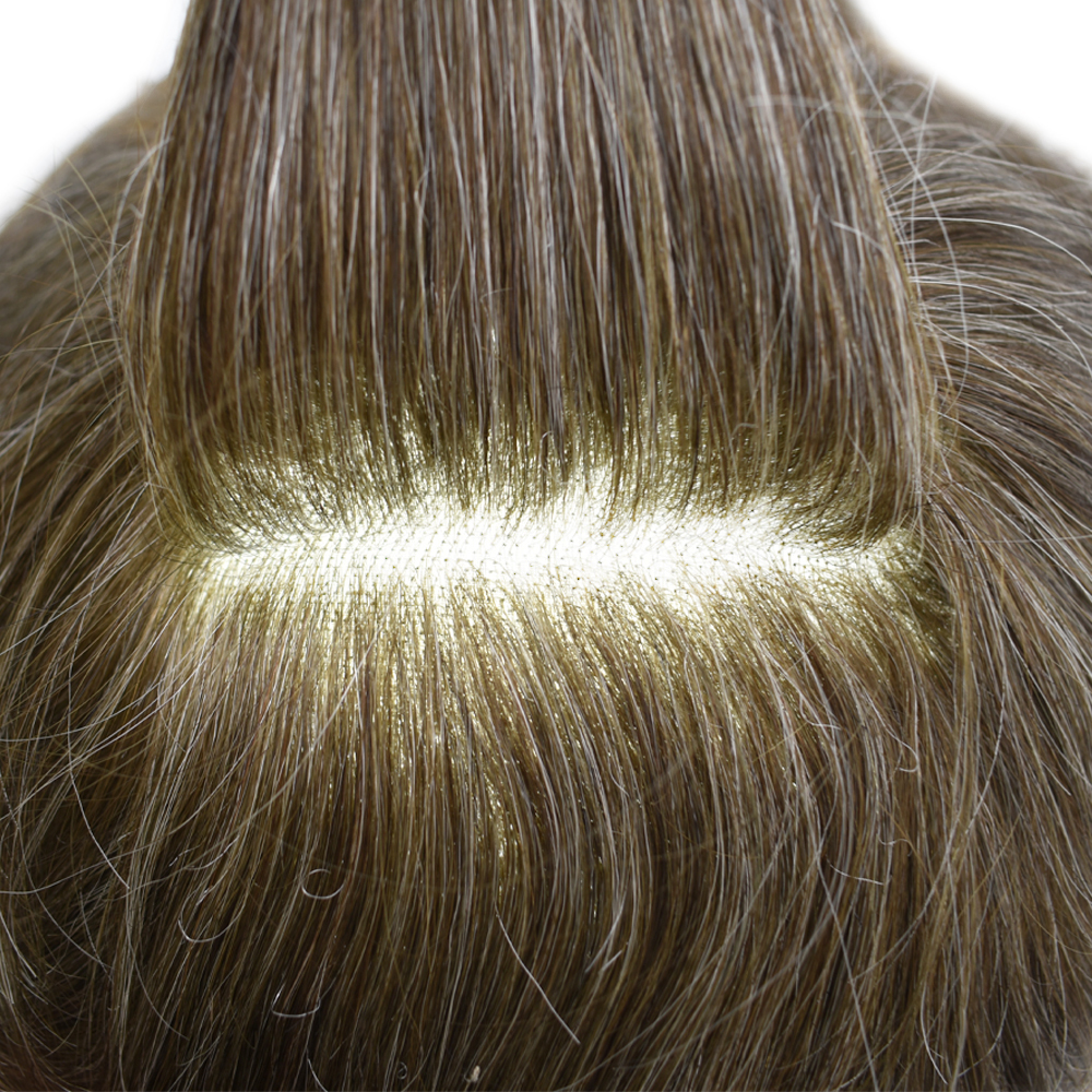Goldman Premium Hair Replacement D7-3 - Surgical-Grade Mono Lace with Baby Hair Design - Comfortable All-Day Wear for Business Men