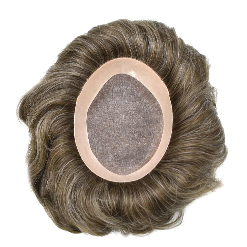 Goldman Premium Hair Replacement D7-3 - Surgical-Grade Mono Lace with Baby Hair Design - Comfortable All-Day Wear for Business Men