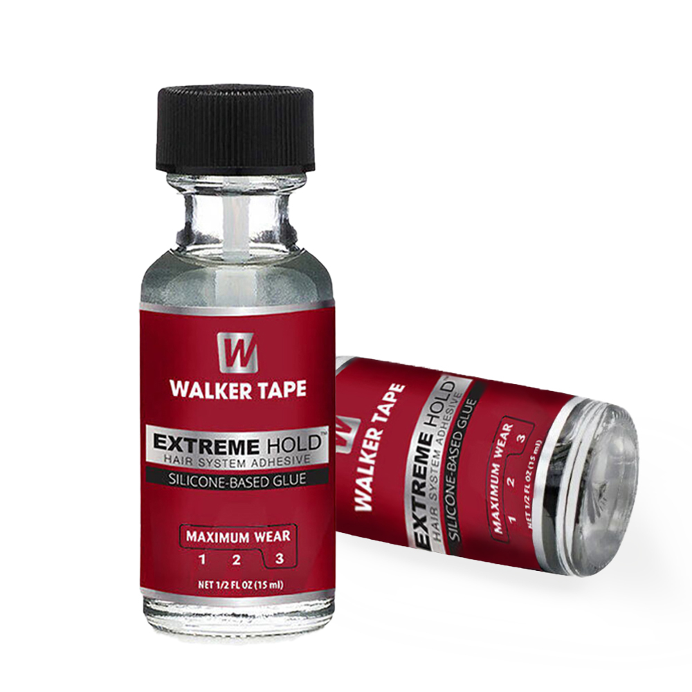 Walker Tape Extreme Hold Silicone-Based Glue Maximum Wear  0.5 Ounce