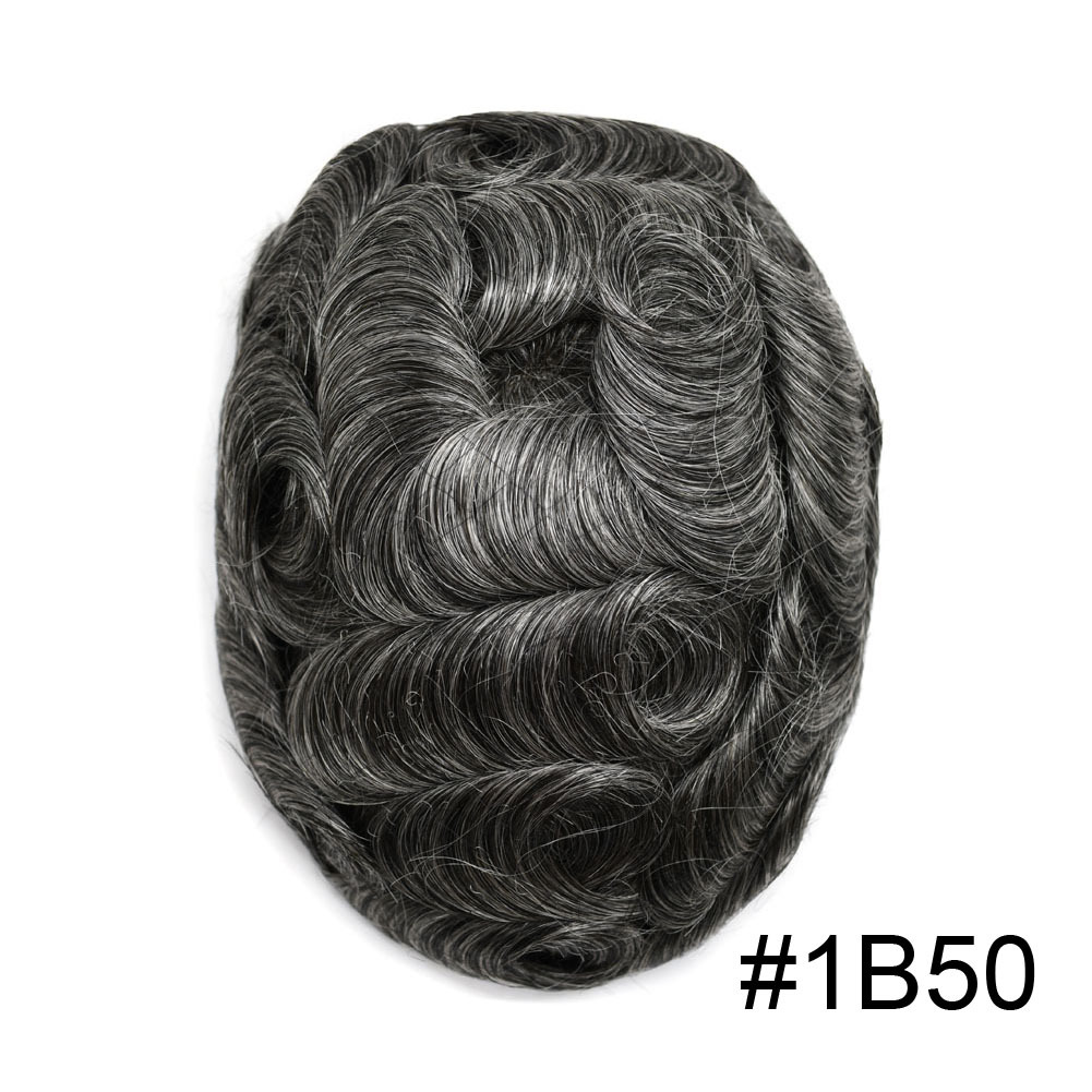 Goldman Premium Mono Lace Hair System TS-1 |Surgical Grade Fine Mono Center | Thinnest 0.03mm Undetectable Hairline