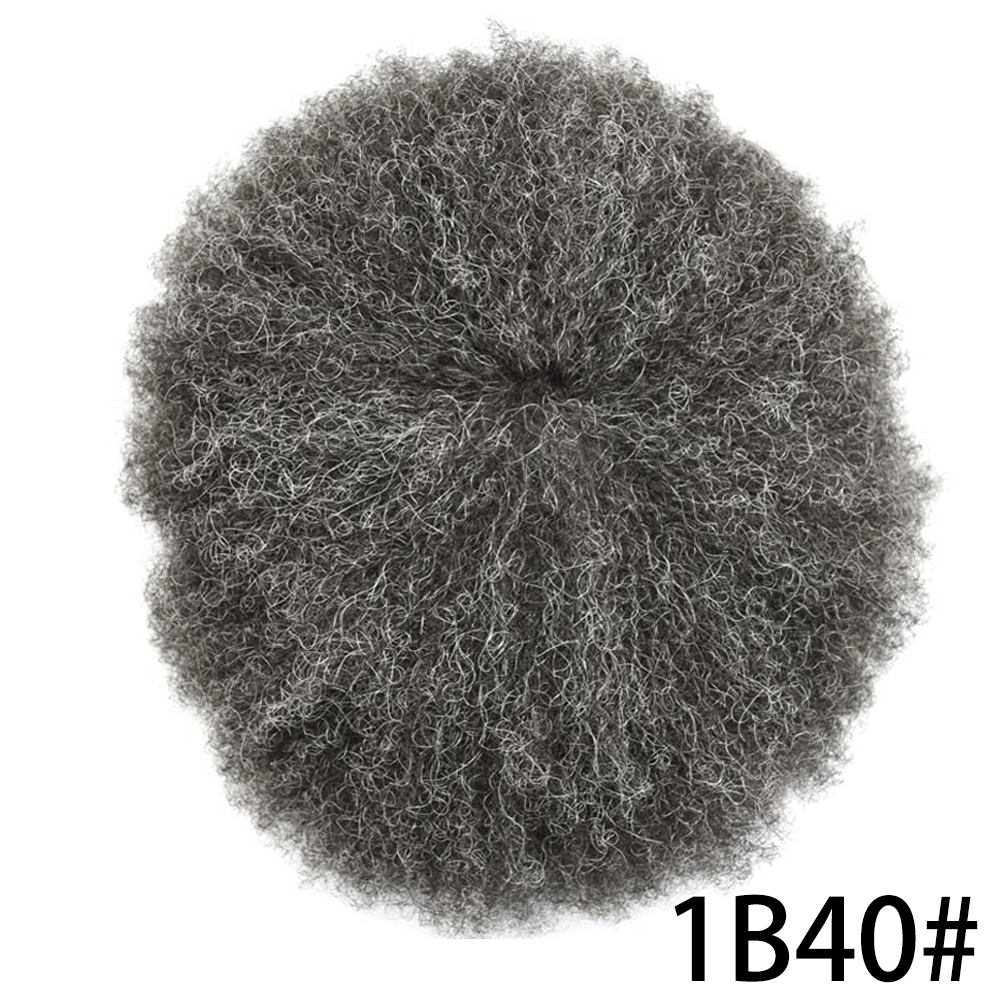 【Goldman Hair】Hair Piece Toupee For Men 100% Virgin Human Hair Replacement Systems Curly Fine Mono Mens Toupee With Clear PU Coated Hair Units For Men