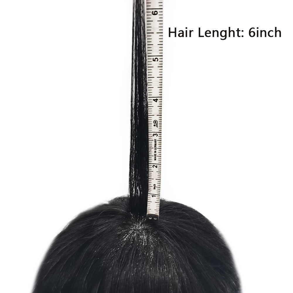 Goldman Premium Mono Lace Hair System TS-1 |Surgical Grade Fine Mono Center | Thinnest 0.03mm Undetectable Hairline
