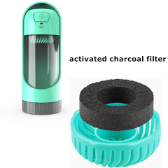 portable cat & dog water bottle with filter