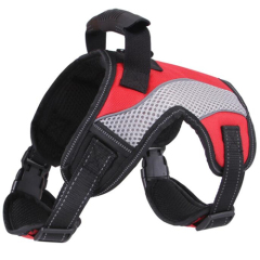 nylon padded dog harness with comfy padded control...