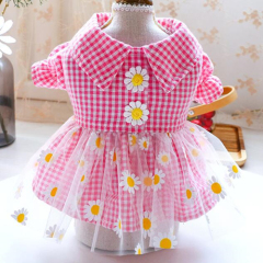 little floral dog dress