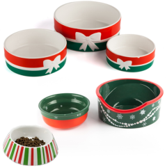 Christmas bowl ceramic