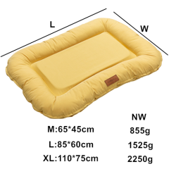waterproof orthopedic foam dog mat bed,removable cover