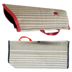 dog-training cylinder bite roll and pillow