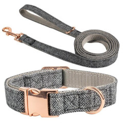 dual-layer dog collar and leash