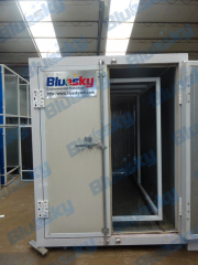 Powder coating oven