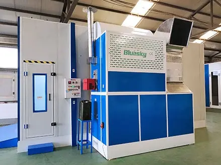 Australian auto spray paint booth BSH-SP9200B(AU) detail