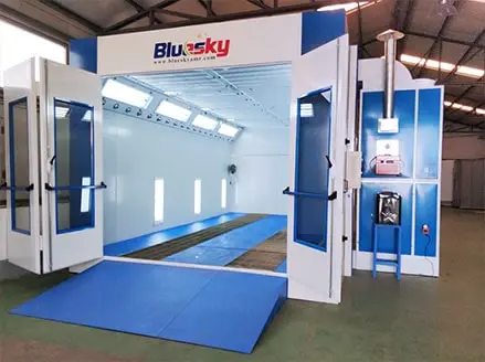 Australian auto spray paint booth BSH-SP9200B(AU) detail