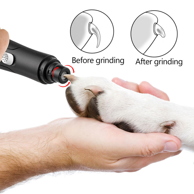 Pet Nail Clippers, Rechargeable Cat And Dog Nail Grinder
