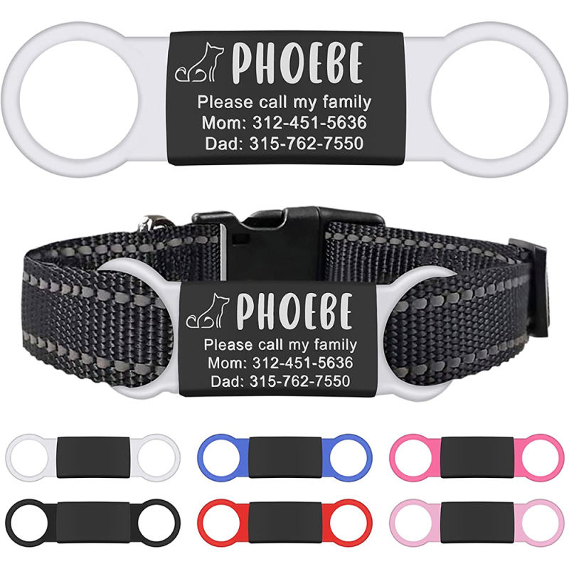 Personalized Dog Tag for Pets - Engraved Dog Name Tag - Slide On Cat ID Tags