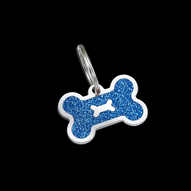 Personalized Dog Tag for Pets - Engraved Dog Name Tag - Slide On Cat ID Tags