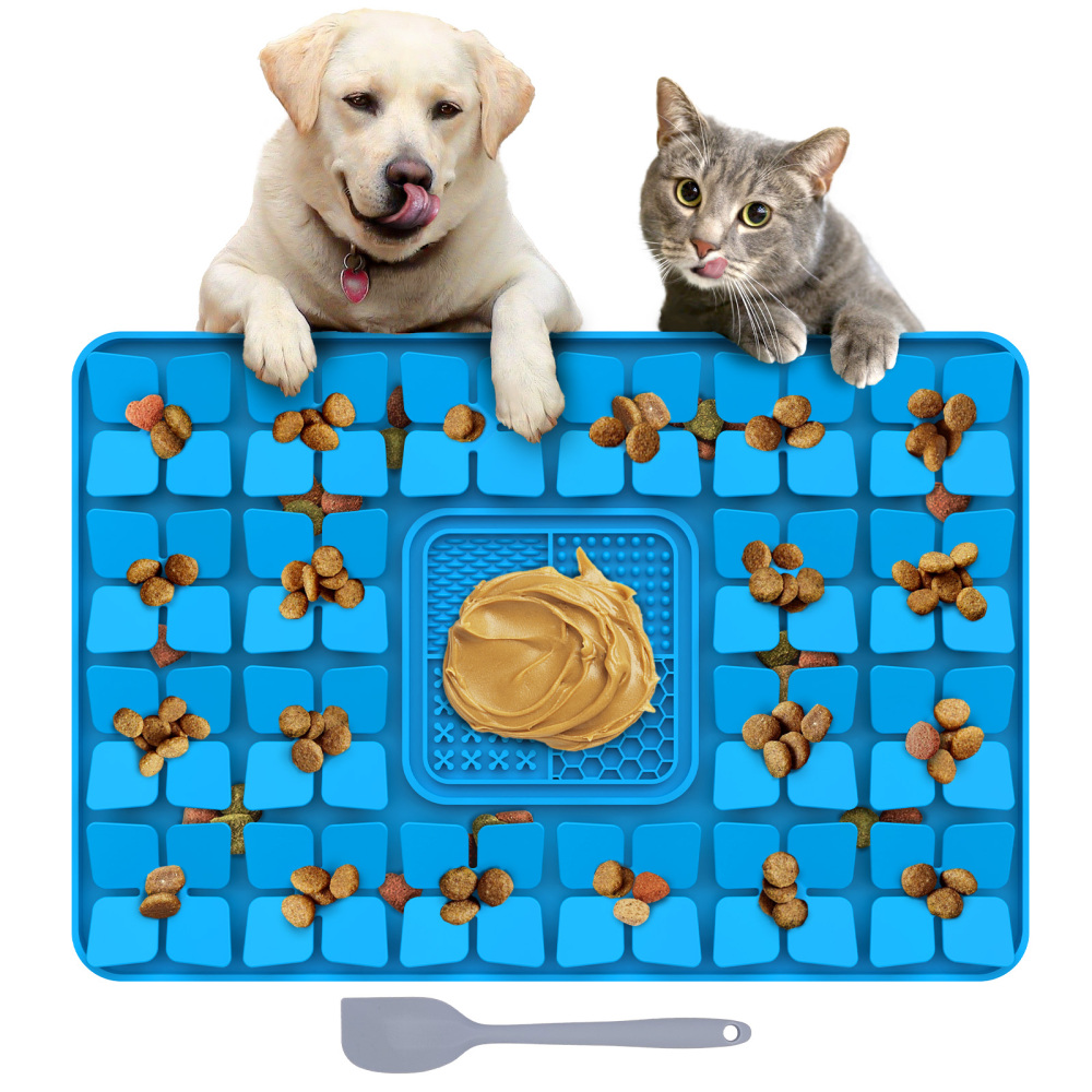 Snuffle Mat for Dogs, Silicone 17" x 13"