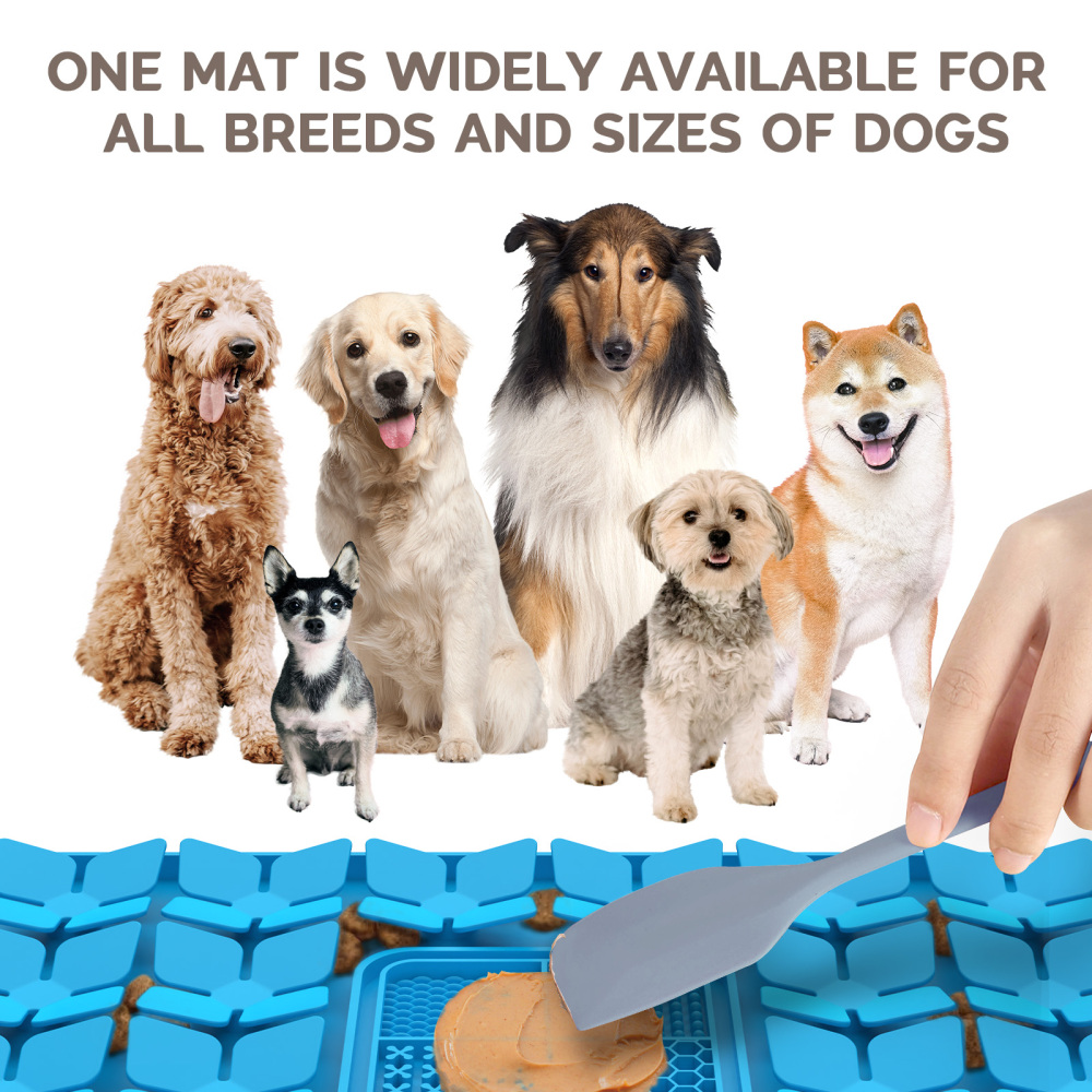 Snuffle Mat for Dogs, Silicone 17" x 13"