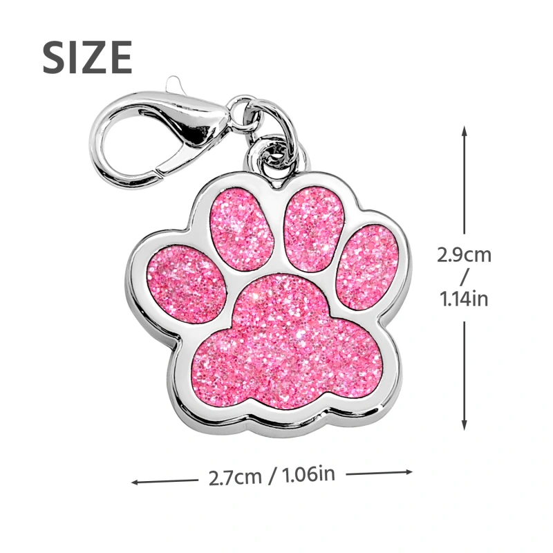 Custom Engraved Dog & Cat ID Tags - Personalize with Your Pet's Name!