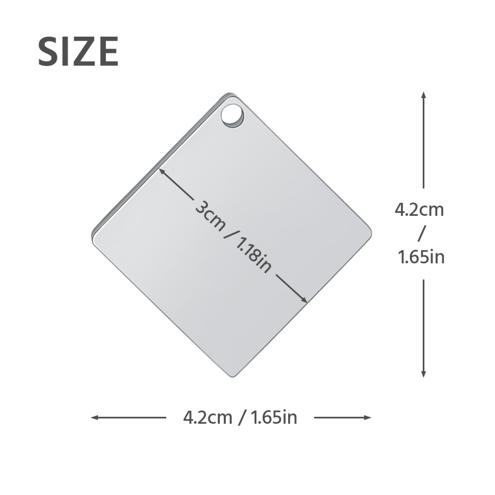 Custom Engraved Dog & Cat ID Tags - Personalize with Your Pet's Name!