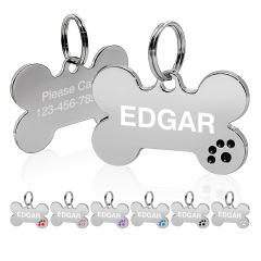 Custom Engraved Dog & Cat ID Tags - Personalize with Your Pet's Name!