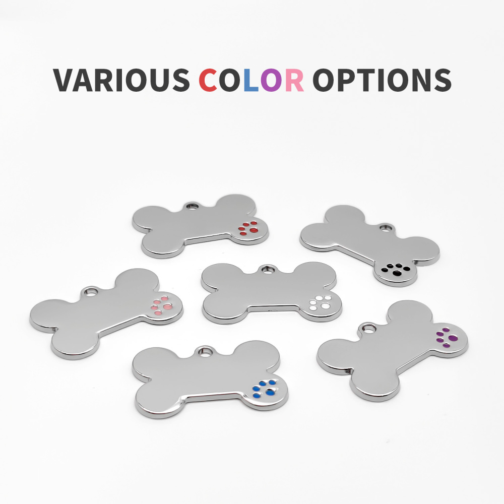 Custom Engraved Dog & Cat ID Tags - Personalize with Your Pet's Name!