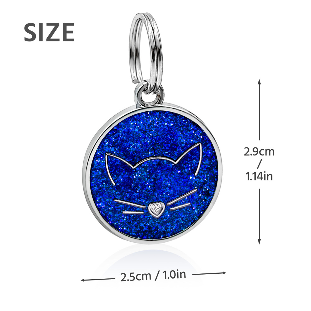 Custom Engraved Dog & Cat ID Tags - Personalize with Your Pet's Name!