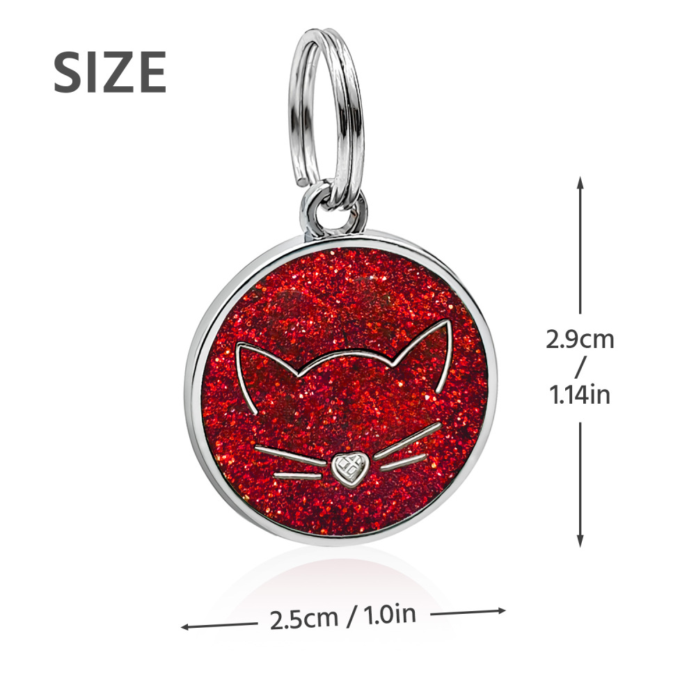 Custom Engraved Dog & Cat ID Tags - Personalize with Your Pet's Name!