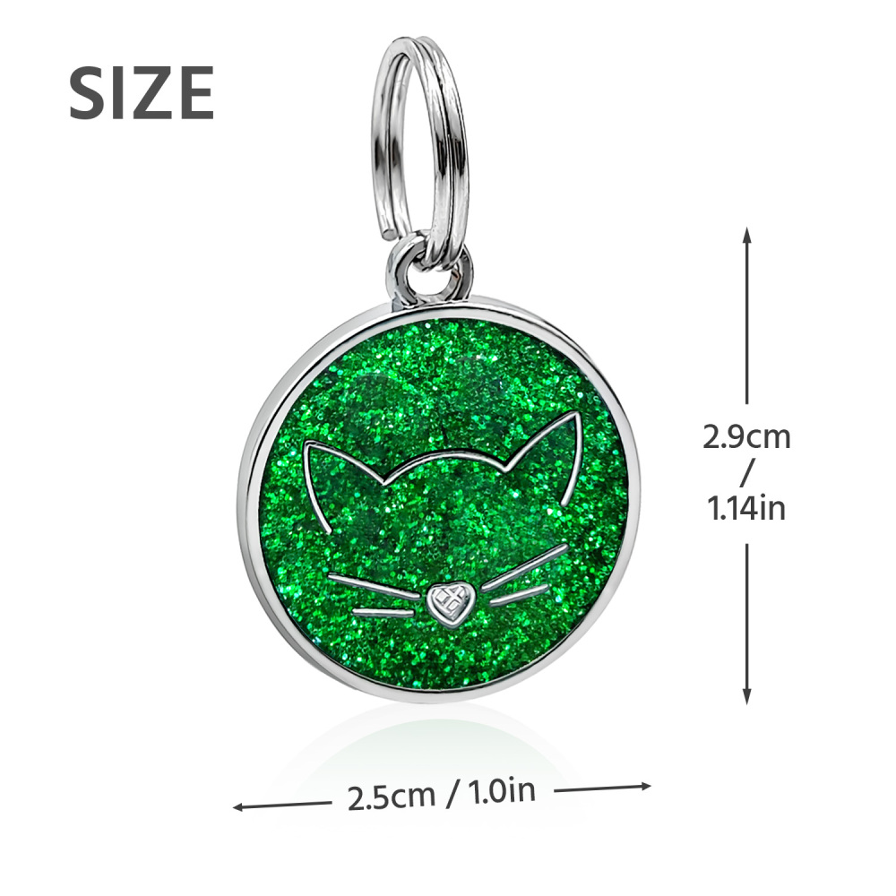 Custom Engraved Dog & Cat ID Tags - Personalize with Your Pet's Name!