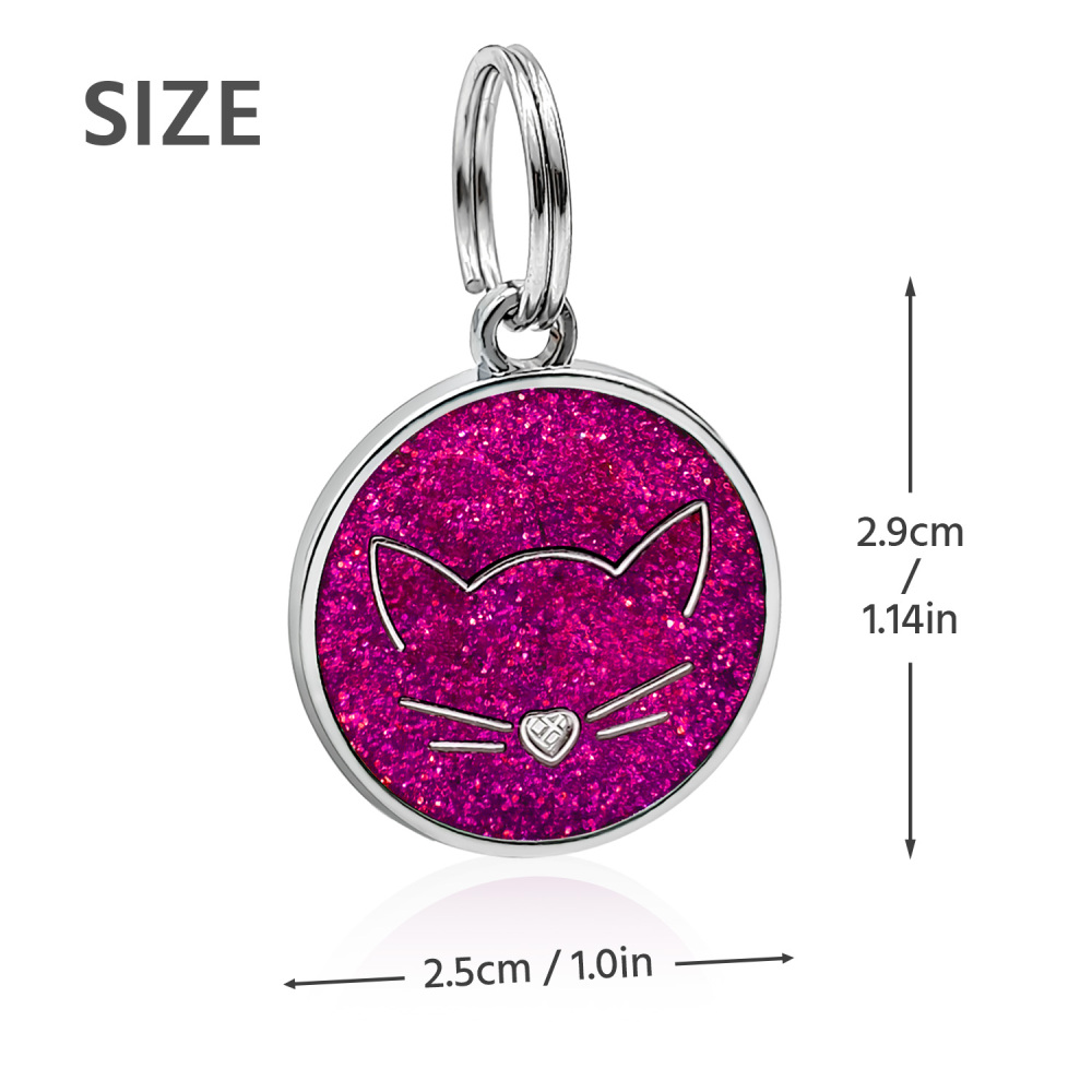 Custom Engraved Dog & Cat ID Tags - Personalize with Your Pet's Name!